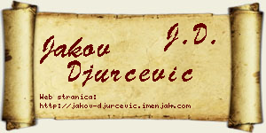 Jakov Đurčević vizit kartica